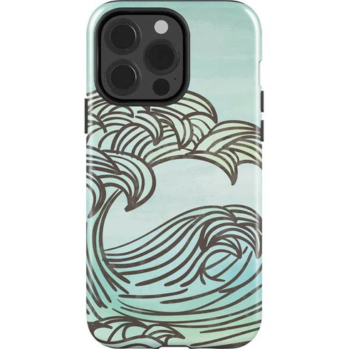 California Big Wave iPhone 15 Pro Impact Case